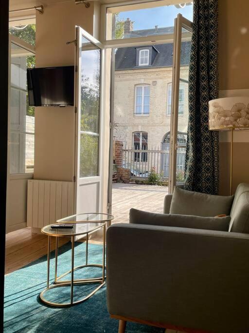 Superbe appartement neuf et sa terrasse privée Honfleur Exterior foto